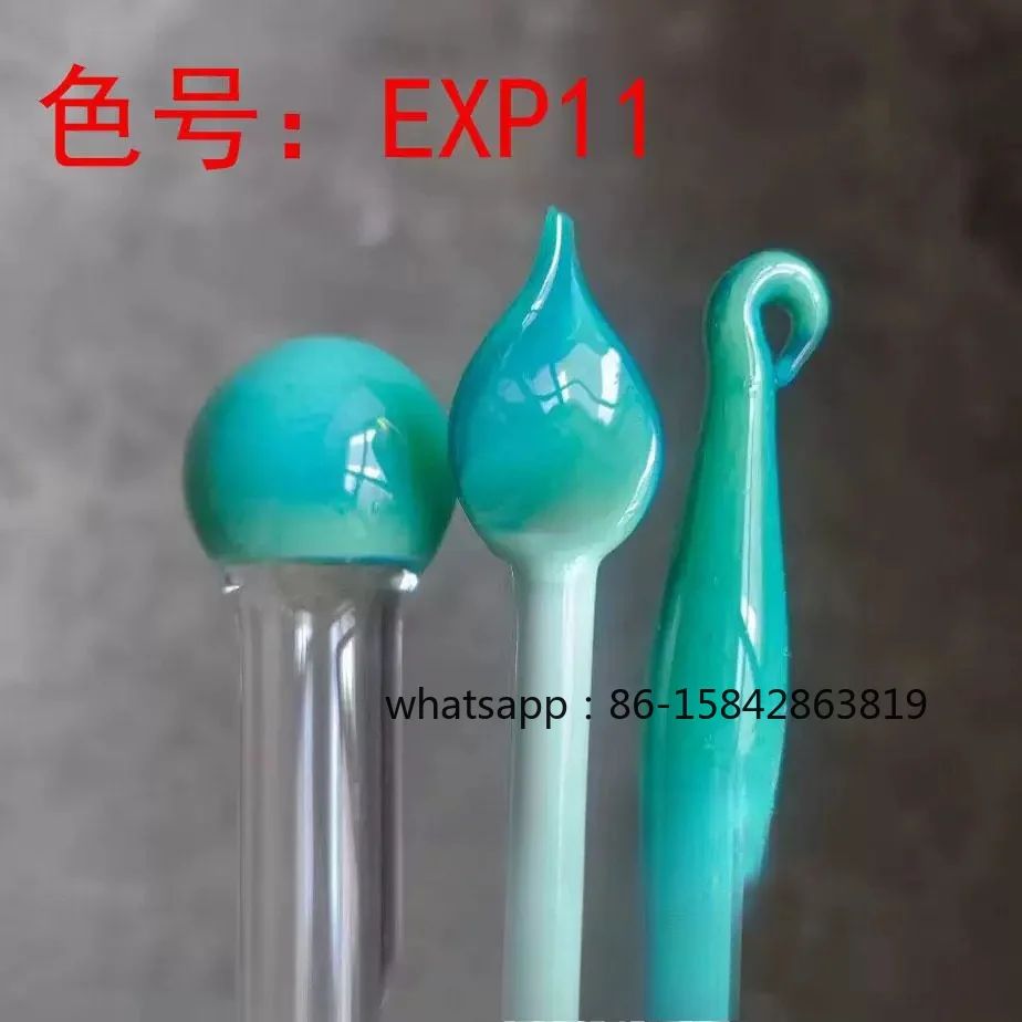 EXP11 Heavy Version Green Protein, Burned Glass Color Material