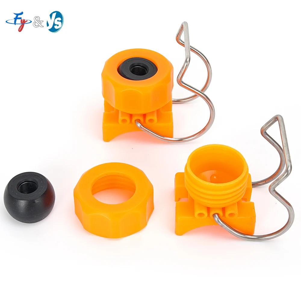 Factory Price Plastic Ball Clamp Nozzle,Lightwei Ball Clamp Nozzle,Plastic Ball Valve Spray Nozzle for Pesticide Spraying