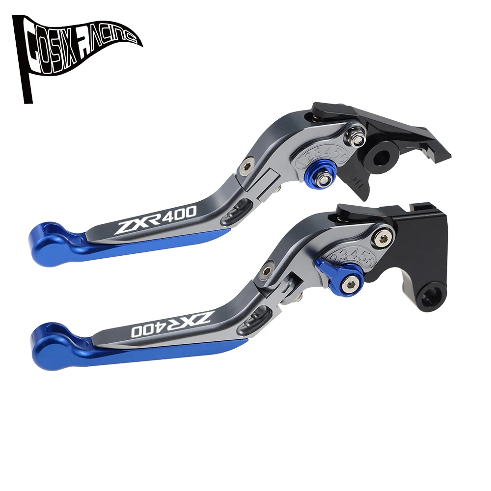 Fit For ZXR400 ZXR 400 all years CNC Accessories Folding Extendable Brake Clutch Levers Adjustable Handle Set