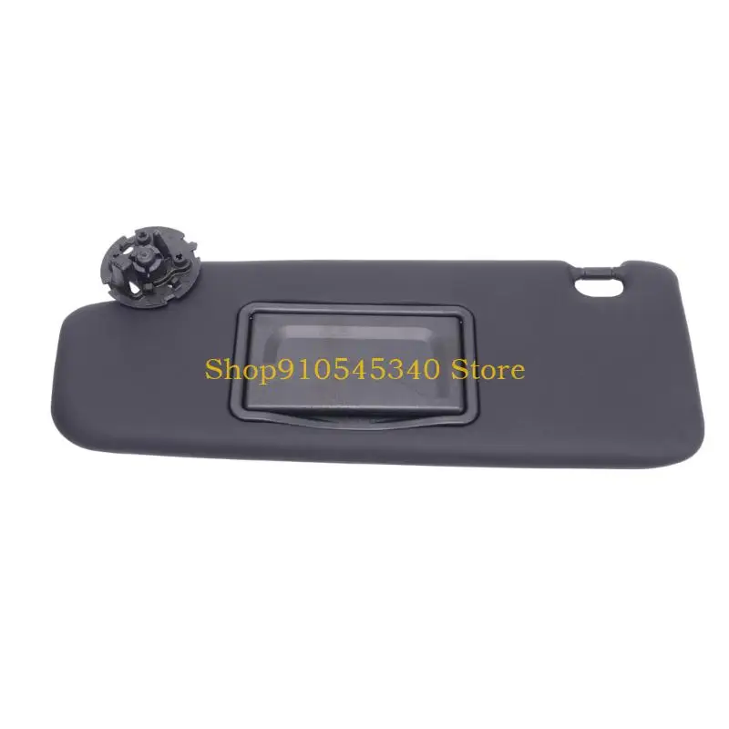 U2JA Front and Side Sun Blocking Shade Sunvisors Set with ABS Construction, Original-Position Replacement Assemblies for