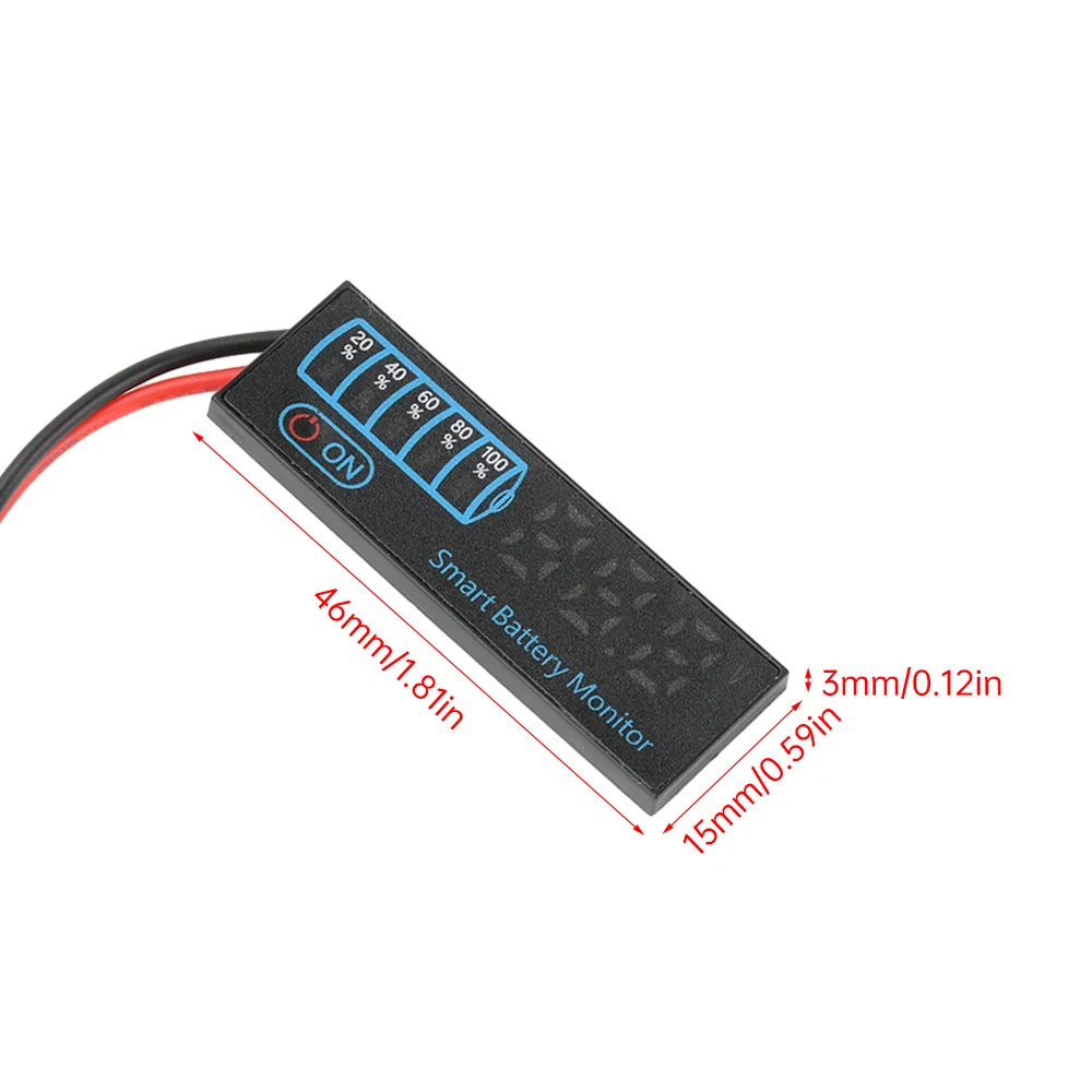 DC 7-40V Battery Charge Indicator Board 18650 Li-ion Lipo Lithium Battery Level Indicator Tester Capacity Tester Meter Detector