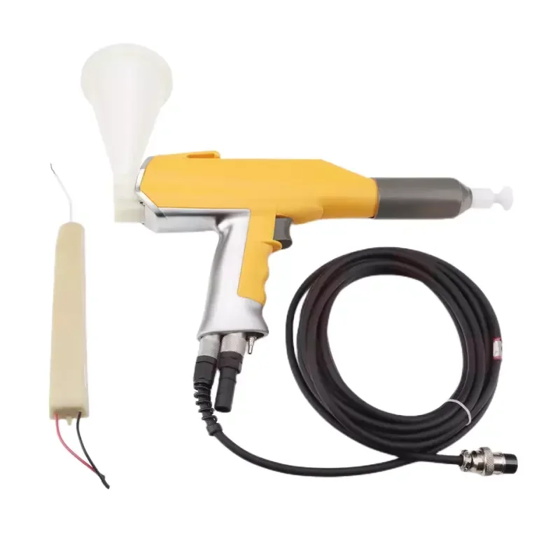 Powder Coating Spray Gun incl cascade,nozzle,cup,cable for Gema Easy Operate Gun