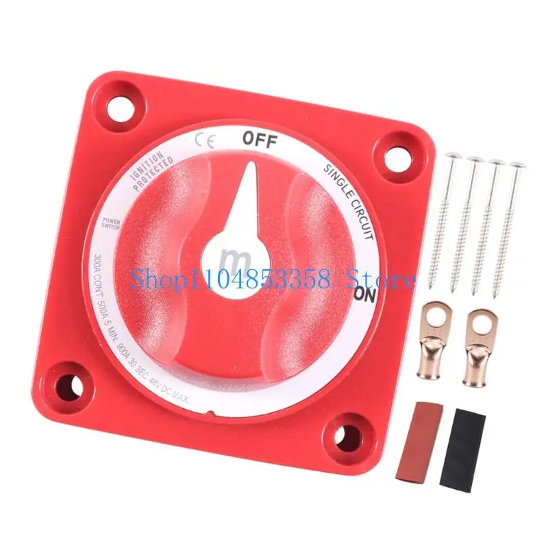 652F Battery Disconnect Switches 12-48V High Current Continuous Battery Switches Battery Cut Isolator Switches for Boat