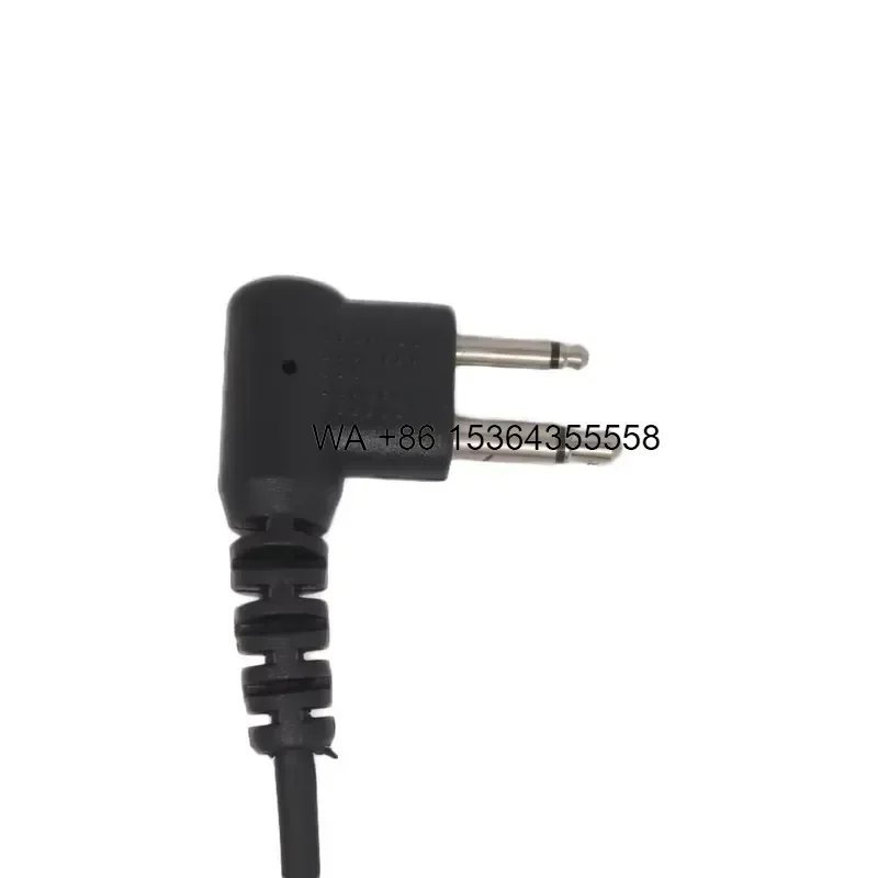 Wmwmnu PMLN6530 Two Wire Kit Noise Cancelling IPX4 Waterproof for CP040 CP140 Walkie Talkie 3.5mm Microphone