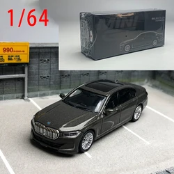 Diecast Model Car 1:64 Size BMW Alpira B7 XDrive Alloy Car Model 750 Alpina Super Muscle Car Collection Toys for Boys Gift