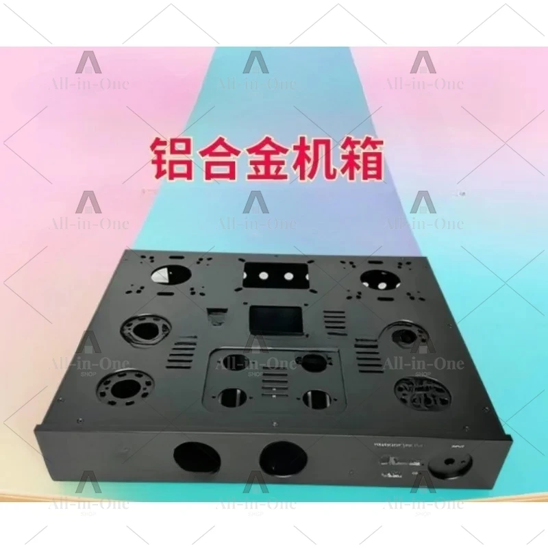 Push-pull Chassis Aluminum Alloy Power  Front Stage Box Fever Audio DIY Chassis All-aluminum Chassis Customized