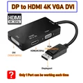 DP to HDMI VGA DVI