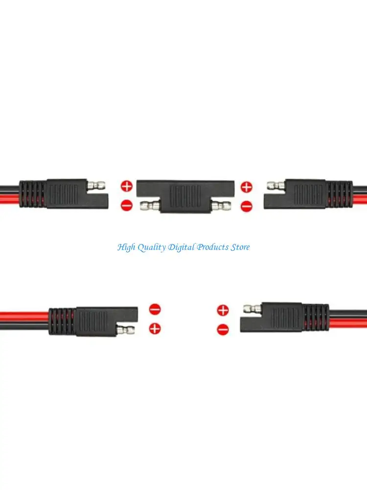 U2JE SB50 to SAE Charging Cable with Separate Power Adapter Included 100cm