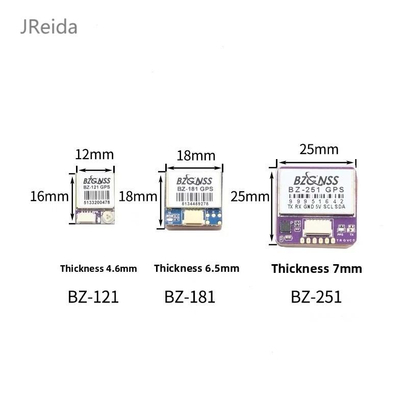 

GPS-модуль — высокоточное позиционирование (BZ-121/181/251) — аксессуар для функции «Возврат домой» для FPV-дронов