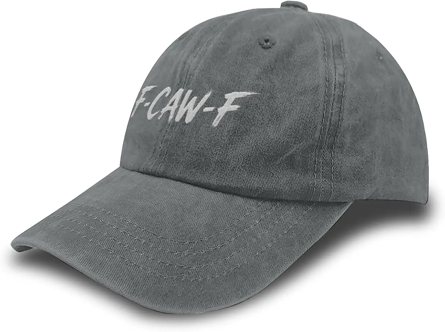 Funny F-CAW F Crow Embroidered Golf Hat Cool Cap for Grandpa