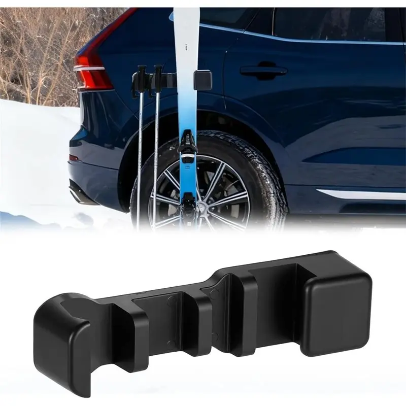 HOTB72A Protects Vehicle Paintwork Magnetic Ski& Snowboard Car Holder, Keeps Skis& Boards Upright, Prevents Scratches