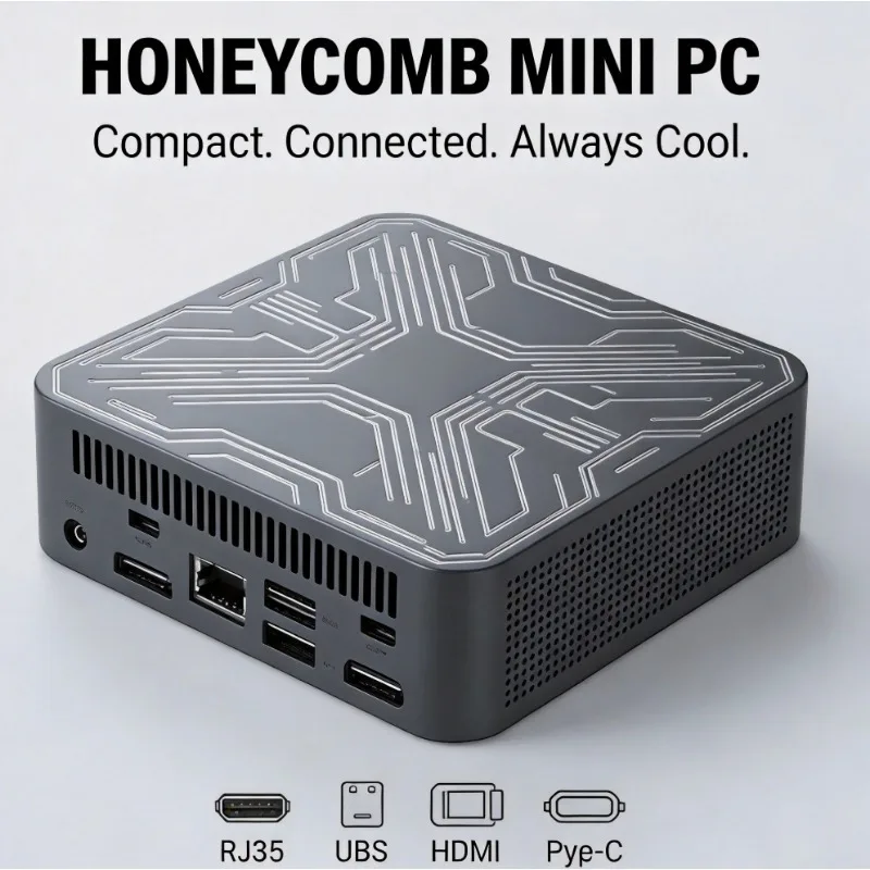 2026 Heavy-Duty Core N150 MINI PC Windows 11 Smooth Touch Pocket Sized Workstation RAM 1TB SSD WIFI 6 BT5.2 4K HD Mini Gaming