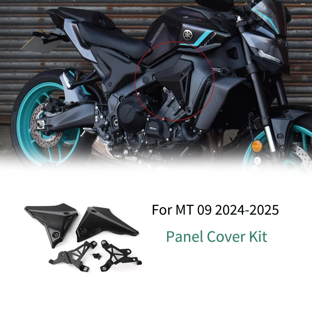 

For Yamaha MT-09 MT-09 SP 2024-2025 Side Panels Covers Frame ABS Front Infill Panels Fairing Motorcycle Accessories No pain