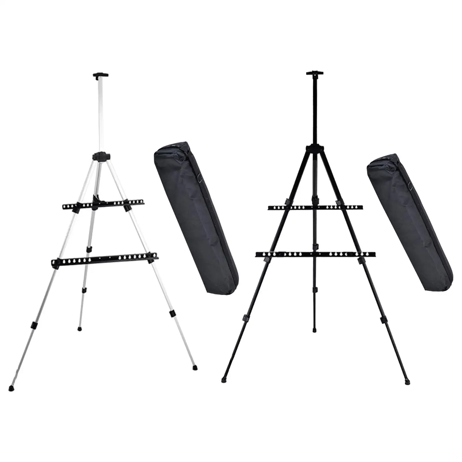 Tripod Field Easel stabil untuk presentasi, foto, poster Tripod Artist Easel untuk menggambar menampilkan lantai lukisan Table Top