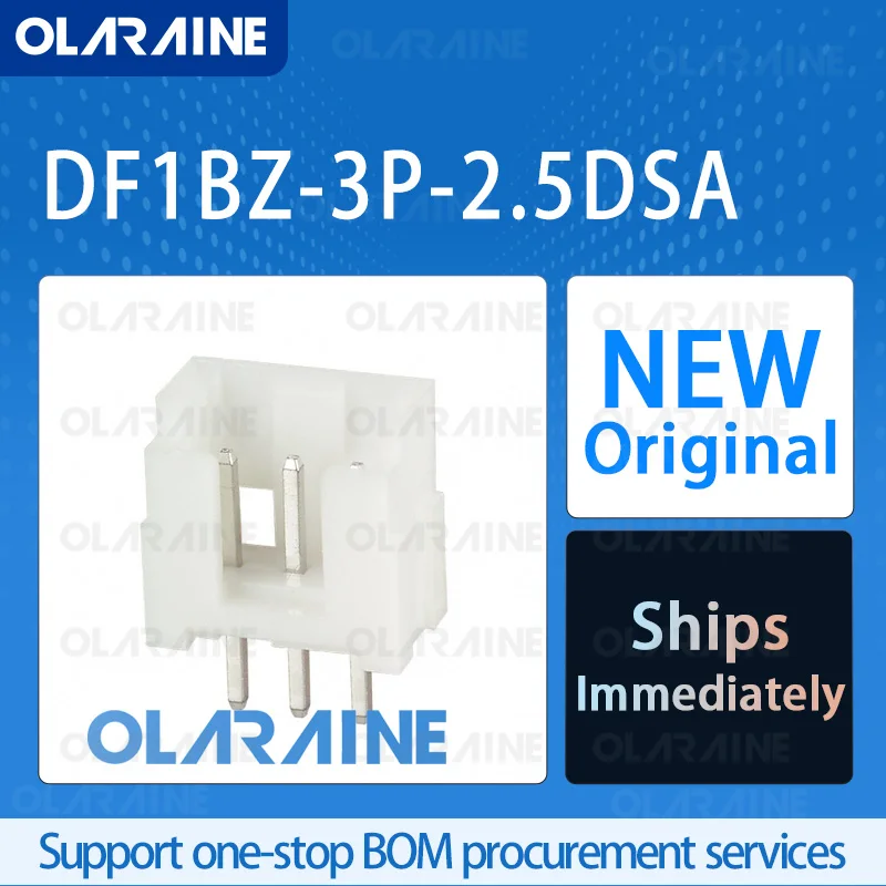 

50/200/500Pcs DF1BZ-3P-2.5DSA 100% brand new and original IC chip Headers and wire housings Connector 3 Position