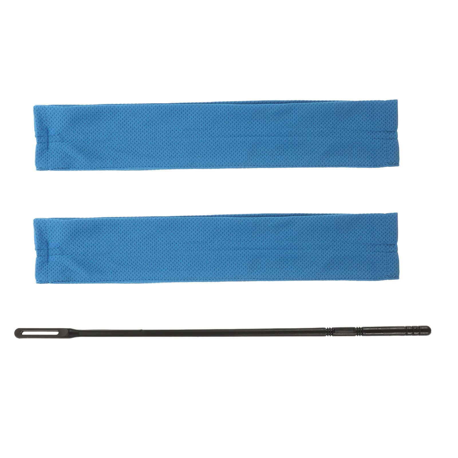1Set Long Flute Cleaning Cloth High Absorbency Quick-Dry Bore Care Instrument Maintenance Kit Flute Cleaning Rod Absorbent Swab
