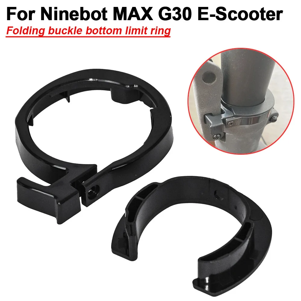 para-ninebot-g30-max-scooter-eletrico-dobravel-anel-de-plastico-guiador-fivela-base-de-captura-dobravel-fixador-de-plastico