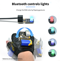 Keyestudio Motion Sensing Glove Gesture Starter Kit Control Robot Smart Car for Arduino Electronics DIY Kit(Without battery)