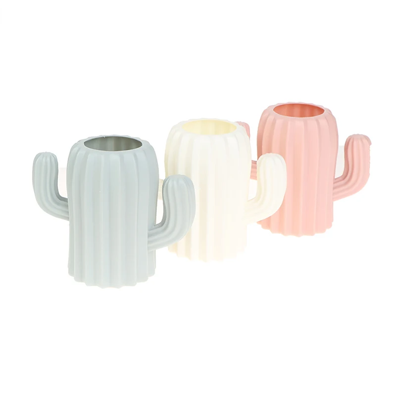 Pen Holder Student Stationery Desktop Cactus Desk Multifunction Storage Box