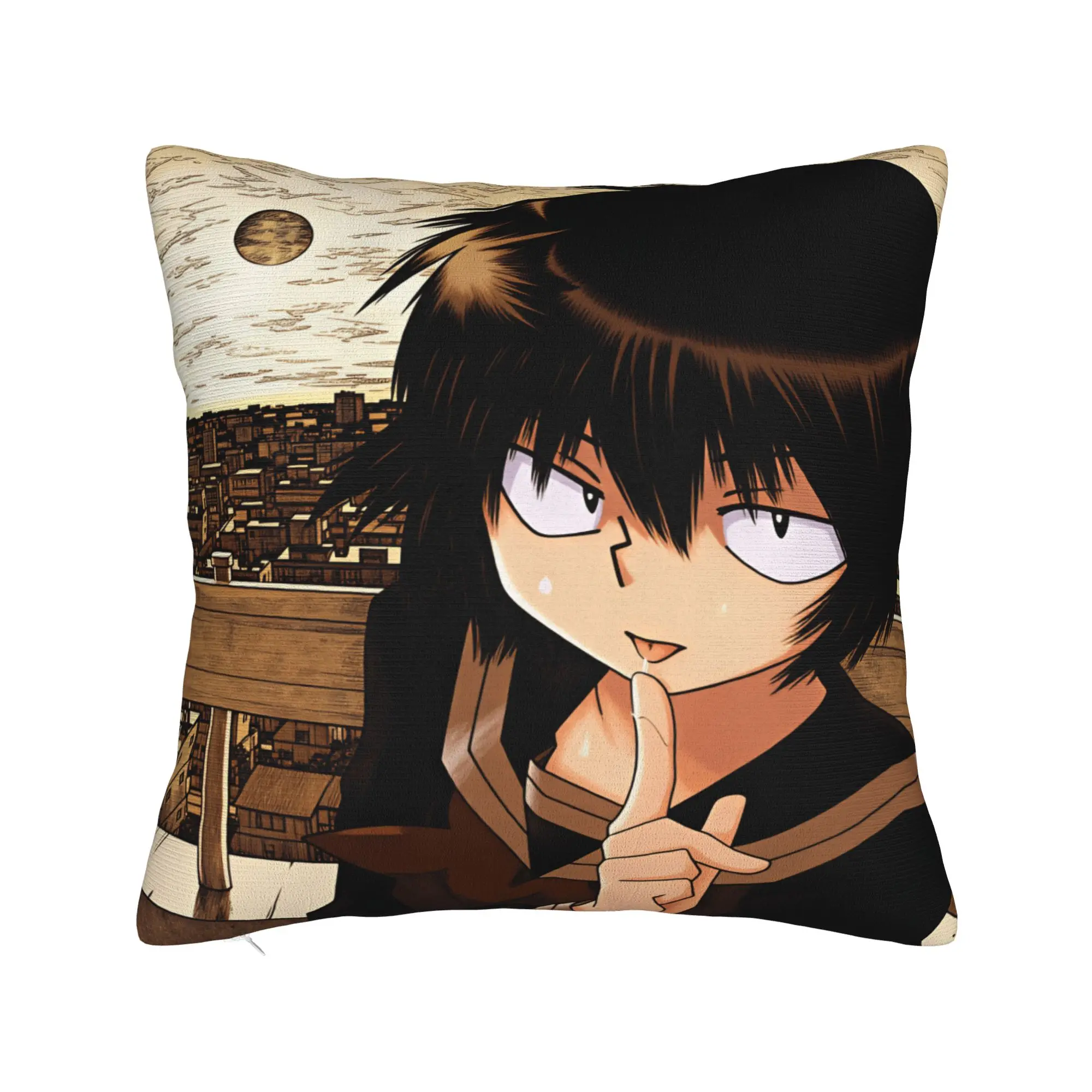 Anime Mysterious Girlfriend X Pillow Cover  Design Cushion Cover Novelty Pillow Case For Living Room Sofa