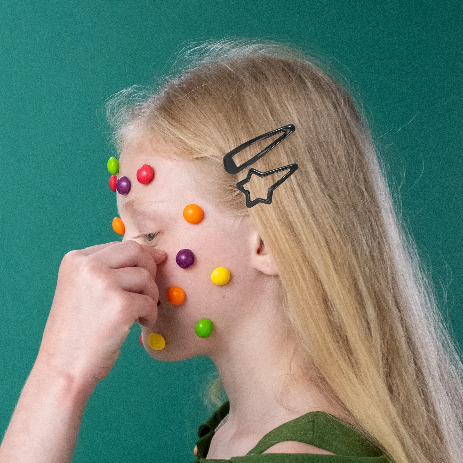 

18 Pcs Hair Clips Set For Women Girls Side Bangs Barrettes Fine Metal Accessories Heart Star Triangle Shaped Long Lasting Sturdy