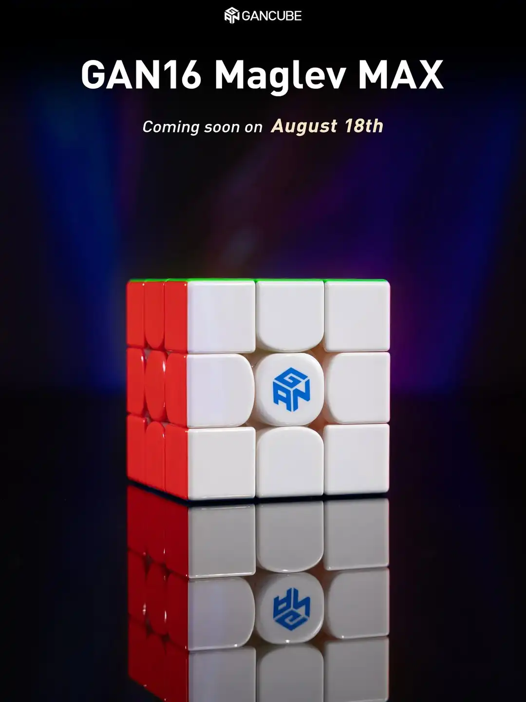 Gan16 maglev max uv gan 3x3 cubo 3x3 cubo magnético carro-chefe competição profissional magico puzzle brinquedo para crianças