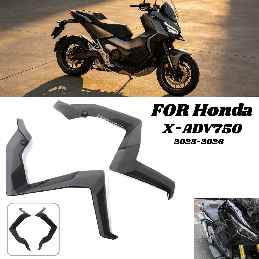 

For HONDA X-ADV750 2025-2026 HONDA Motorcycle Side Air Deflectors Side Leg Fairing Decorate Wind Deflector Shield Accessories