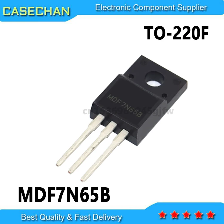 10 шт. SVF7N65F SVF7N60F MDF7N65B MDF7N60B TO-220F 7A 650 В