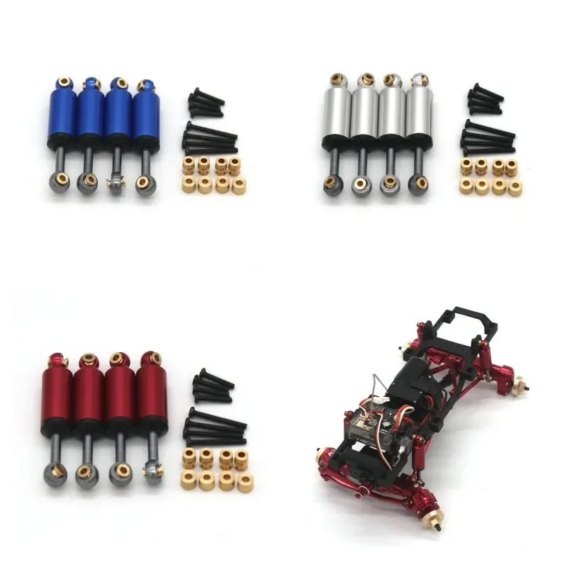 FMS FCX24 Xiaoqi 핑크 음주 K5 Lemur FCX18 LC80 RC 자동차 부품 내장 용수철 완충기 액세서리