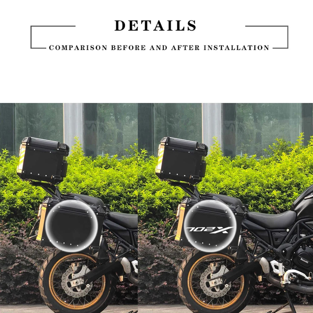 For Benelli TRK 702 X Stickers TRK702X TRK702 702X Accessories 2023 2024 Motorcycle Sticker Waterproof Decal