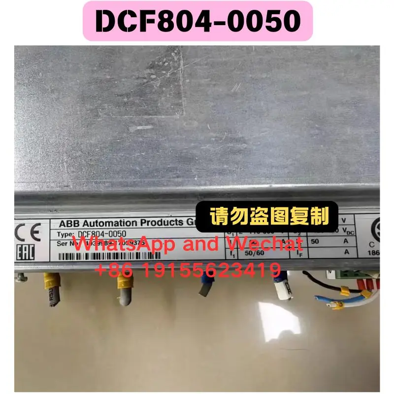 

Б/у блок возбуждения DCF804-0050. Функциональный тест пройден. Быстрая доставка.