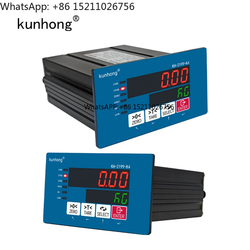 K4-PD Weight Display Quantitative RS485-Enabled Interface Indicator Panel-mounted Dosage Panel-mounted Control Weight Indicator