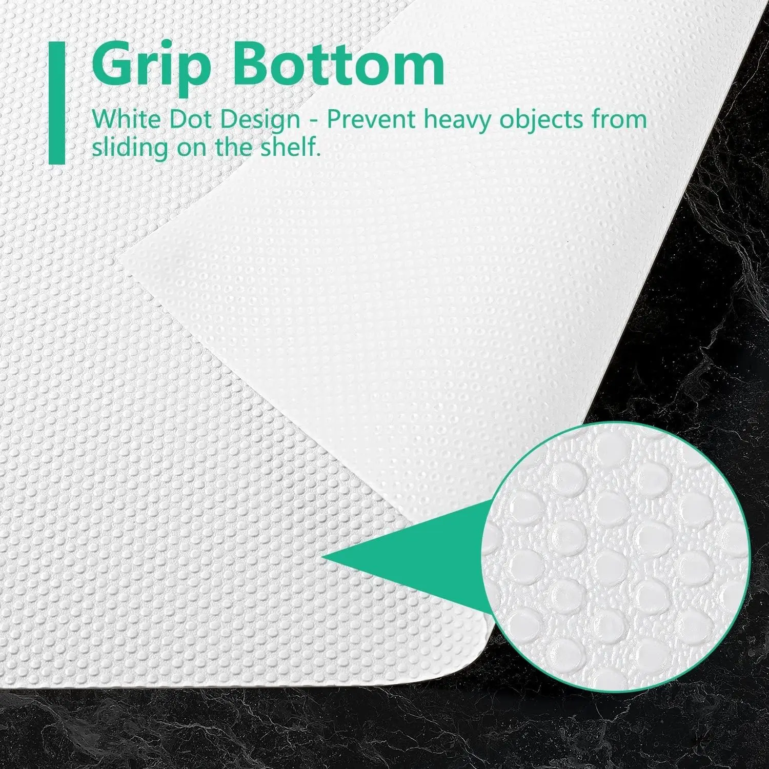 

White Shelf Liners For Kitchen Cabinet Non Adhesive Drawer Liner For Kitchen Waterproof Refrigerator Liners For Shelves Fridge