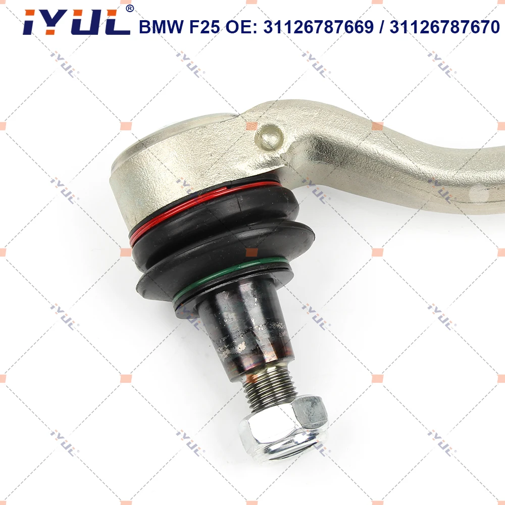 Bras de commande de suspension inférieur avant droit, BMW Bery F25, Tage F26, 31126787669, 31126787670