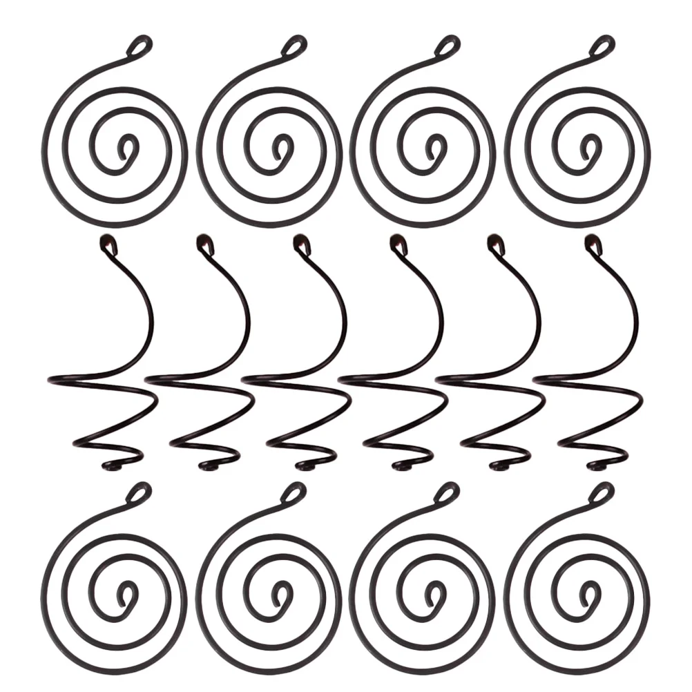 

Air Plant Holder Spiral Design Indoor Hanging Wall Planter Modern Geometric Air Stand Ornament Display