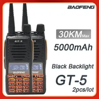 BAOFENG 2PCS 10W GT-5 High Power Profesional Walkie Talkie Long Range Dual Band CB Ham uv82 Two Way Radio Comunicador Transceive