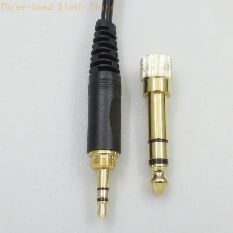 Kabel-Eingangs-Audiogeräte für HD25 HD560 HD540 HD48 vergoldete Stecker voller geschichteter Steckerdrähte E74A – Detail 5