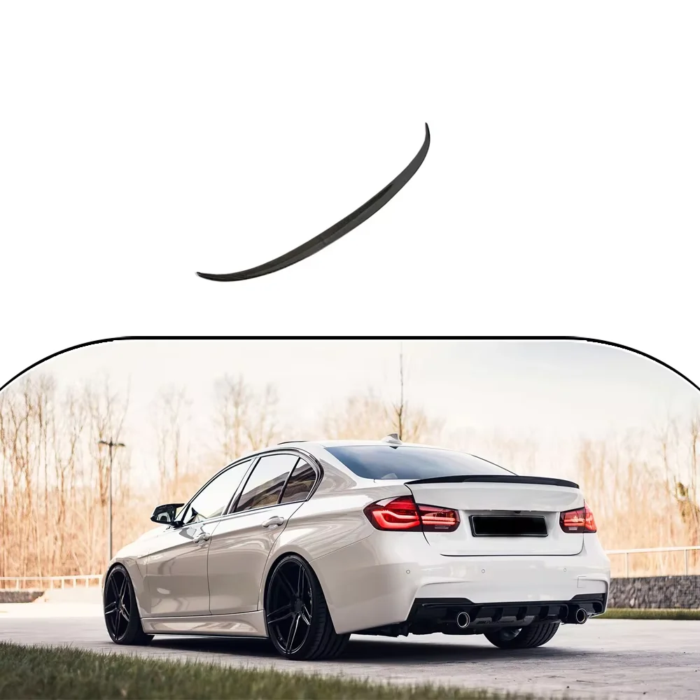 

2013-2016 ForBMW F30 3 Series Rear Trunk Spoiler M Style Carbon Fiber Custom Fit