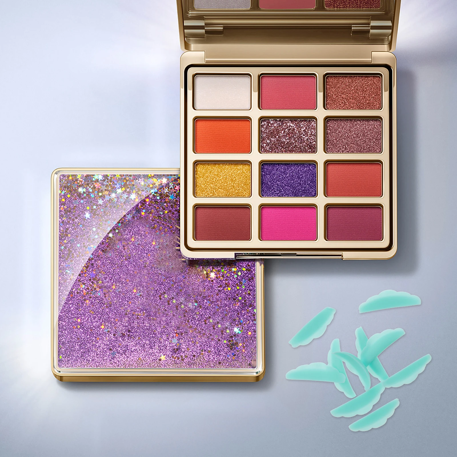 10 أزواج من جوانات بيرم الرموش من السيليكون قابلة لإعادة الاستخدام أداة تطعيم الرموش لصالونات العناية بالجمال ملصقات العين من السيليكون سهلة التنظيف #3