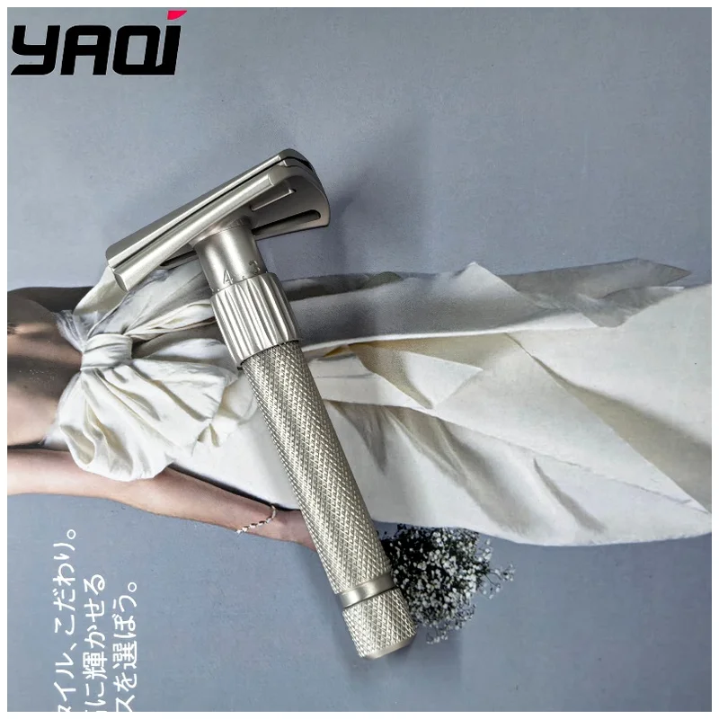 Stainless Steel Slant Adjustable Safety Razor Yaqi Matte Version Torqx 2026 Brand-new Arrival！ Men Shaving Products