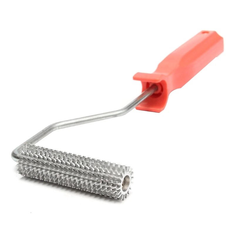 75x21mm Laminating Bubble Roller Aluminum Alloy Fiberglass Paddle Roller Bubble Roller Tool Comfortable Handling Tool