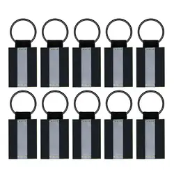 10pcs Reflective Keychain Charns Green Reflectors Reflective Keychain Hangings Keychain Reflector for Enhanced Safety