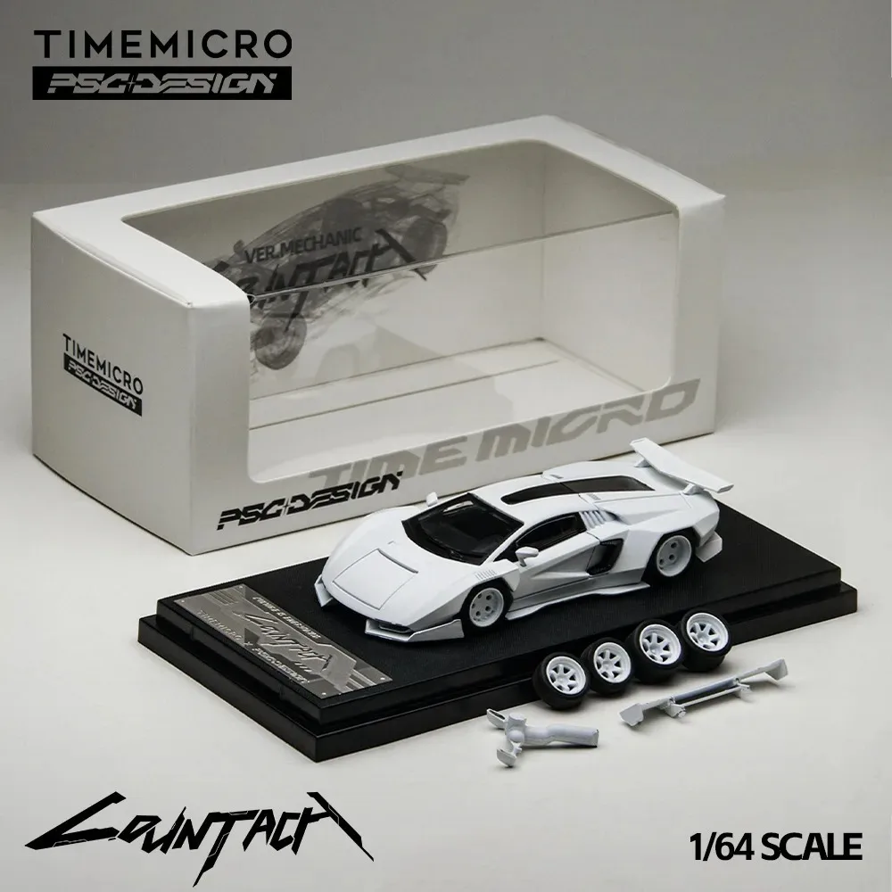【希少/チェイス】1/64 ランボルギーニ カウンタック サイバーパンク 仕様 タイムマイクロ在庫 1:64 PSC サイバーパンクカウンタック V Ver