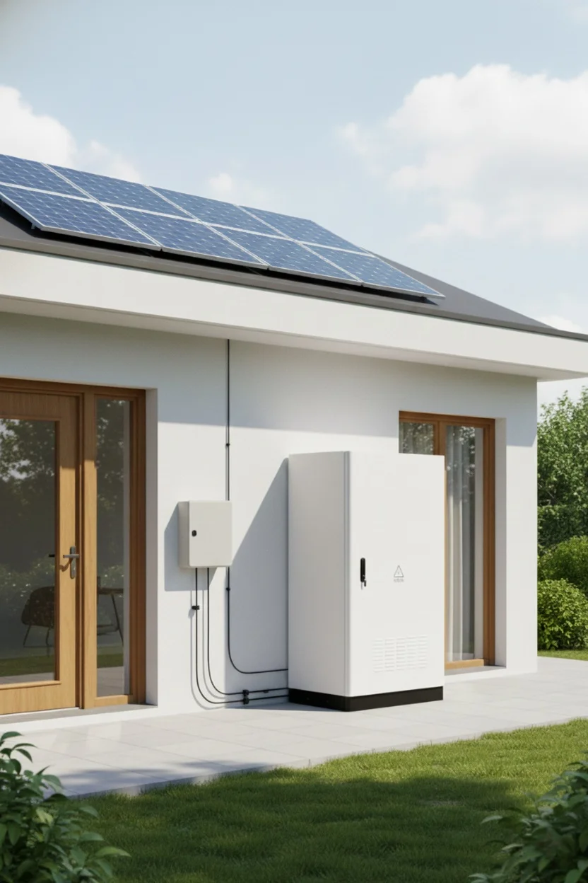 Energy Storage System 5-10kW 45kWh IP65 Off-Grid Solar Storage, Scalable LiFePO4 Battery CAN Supported for Home