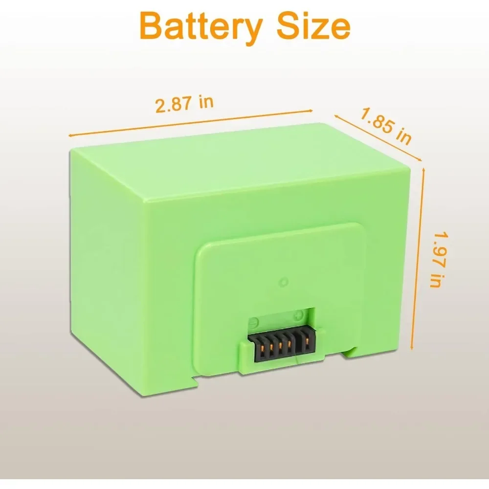 ABL-D1 14.4V 5000MAH parti di ricambio autentiche-batteria agli ioni di litio per Robot aspirapolvere Roomba e & i Series i3 + i4 + i7 + i8 +