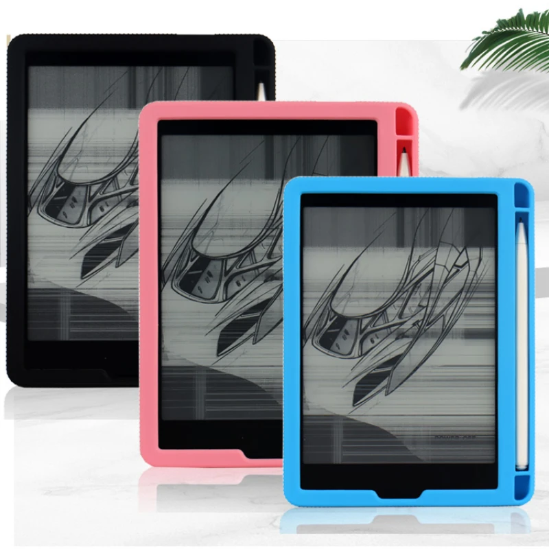 Soft Silicone Cover For Onyx Boox Nova 2 3 Color Case with Pencil