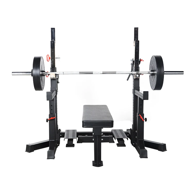 

Home Adjustable Fitness Equipment Training Multifunctional Weight Lifting Equipment Squat Power Rack