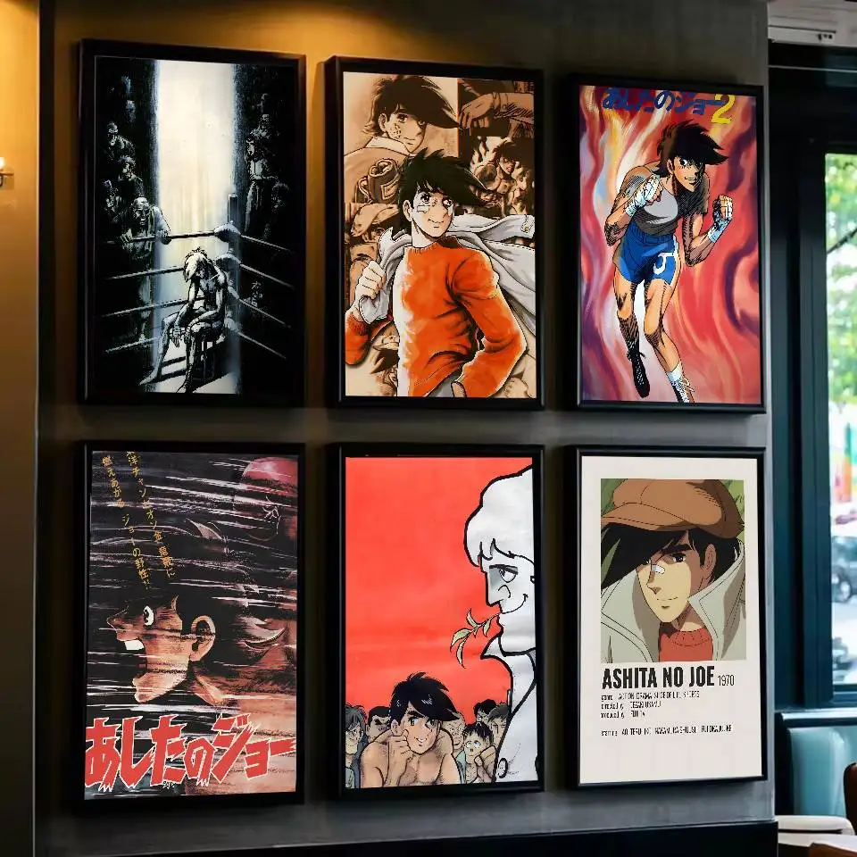 A-Ashita No Joe ANIME ملصق فني مع مطبوعات هدية تزيين غرفة النوم وغرفة المعيشة #3