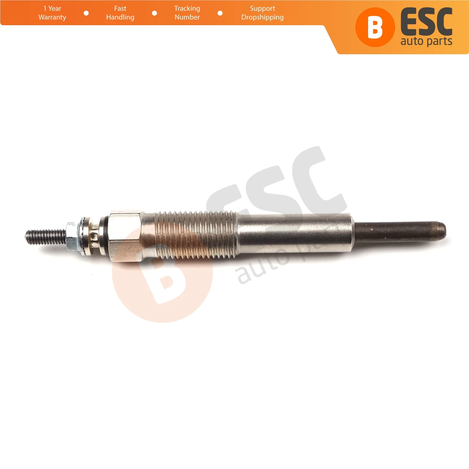 ESC Auto Parts EGP81 1 Piece Heater Glow Plug 20.5 Volt ME017010, GJ54MI for Mitsubishi Canter Rosa 4D30 Ship From Turkey