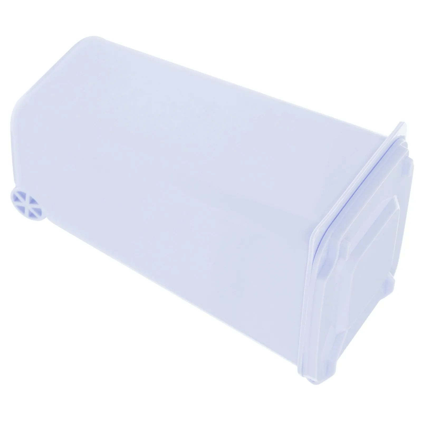 Mini Desk Trash Can Multi-Function Storage Bin Desktop Organizer for Kitchen Bedroom Study Room PP Material Compact Decorative